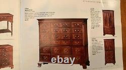 Ethan Allen Dressing Chest 18th Century Mahogany 18 Drawer Dresser 22-5425