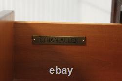 Ethan Allen Moden Mahogany Mink Triple Chest