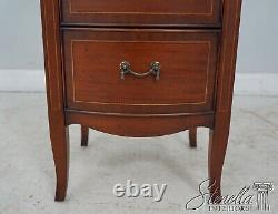 F60318EC Federal Style Inlaid Mahogany Short Lingerie Chest
