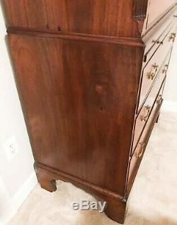 Fine Antique 18th Century George III Mahogany Chest on Chest FREE Shipping