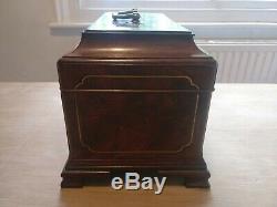 George 11 2nd Period Mahogany & Brass Tea Caddy Chest Manner of T. Landall C. 1745