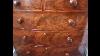George III Mahogany Bow Fronted Chest