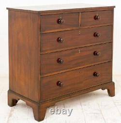 Georgian Chest Drawers Mahogany 1800 Period