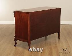 Goergian Style Carved Mahogany Chest of Drawers