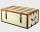 Grand Hotel Travel Trunk Steamer Chest Decorative Wood Collectible Storage Box