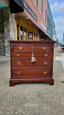 Grand Mahogany Silver Chest Crafted By Craftique 20th Century