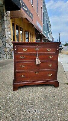 Grand Mahogany Silver Chest Crafted By Craftique 20th Century