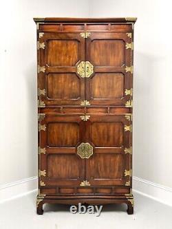 HENREDON Asian Japanese Tansu Campaign Style Extra Large Gentleman's Chest