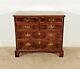 HENREDON Aston Court Flame Walnut Chest Dresser 4 Small Over 2 Large Drawers