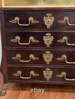 HENREDON Traditional French Rococo Mahogany Chest Of Drawers Stunning! EXC