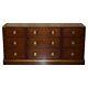 Harrods Kenney Mahogany & Brass Military Campaign Sideboard Chest Of Drawers
