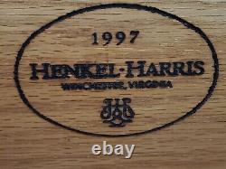 Henkel Harris Chest Marble Top Chest/ Server Mahogany Excellent