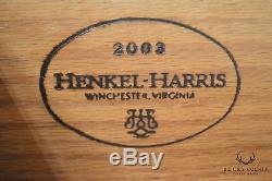 Henkel Harris Hepplewhite Style Mahogany Inlaid Chest of Drawers