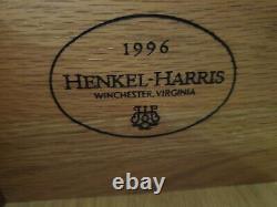 Henkel Harris Marble Top Chest Mahogany Excellent
