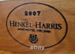 Henkel Harris Night Stand Chest Mahogany Has Columns 116