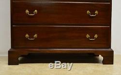 Henkel Harris Solid Mahogany Chest of Drawers Dresser (A)