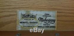 Henkel Harris Triple Dresser Chest Mahogany