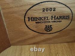 Henkel Harris Triple Dresser Chest Mahogany 178 Serpentine Front