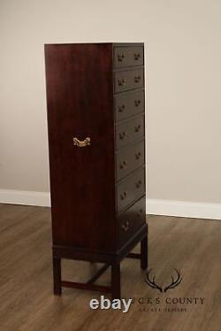 Henredon Chippendale Style Mahogany Lingerie Chest