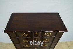 Henredon Solid Mahogany Chippendale Chest of Drawers