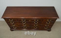 Hickory Chair James River Mahogany Chippendale Dresser Chest