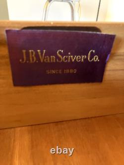 J. B. Van Sciver Co Small Bachelor's 3 Drawer Chest with Shelf