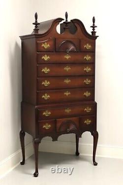 KINDEL Mahogany Queen Anne Style Highboy Chest