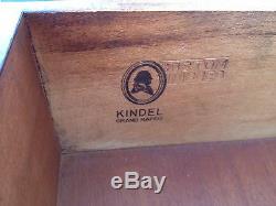 Kindel Blockfront 4 drawer Chest Mahogany