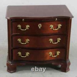 Kindel Mahogany Chippendale Bachelor's Chest Rocco Style