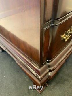 Kindel Townsend Goddard Chippendale Style Mahogany Block Front Chest