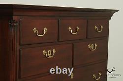 Kindel Winterthur Collection Mahogany Chippendale Style High Chest