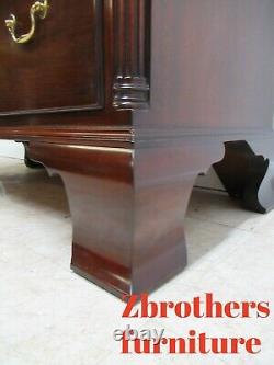 Kindel Winterthur Solid Mahogany Chippendale Dresser Chest Of Drawers