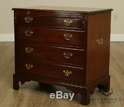 Kittinger Colonial Williamsburg Mahogany Chippendale Style Chest