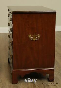 Kittinger Colonial Williamsburg Mahogany Chippendale Style Chest