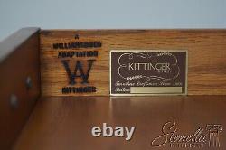 L59444E KITTINGER Colonial Williamsburg WA-1031 Mahogany Bachelor's Chest