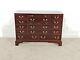 LEXINGTON Furn Co Chippendale Heirloom Collection 17-Drawer Solid Mahogany Chest