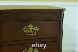 LF33064EC BAKER Chippendale Mahogany 4 Drawer Chest Or Dresser