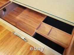 Landstrom Furniture Mid Century DRESSER LOWBOY CHEST OF DRAWERS Fawn Color 1953