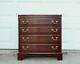 Link Taylor Heirloom Solid Mahogany Chippendale Style Chest Nightstand