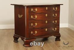 Madison Square Chippendale Style Mahogany Serpentine Chest of Drawers