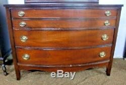 Mahogany Chest of 3 Drawers with Mirror Made by Dixie