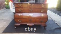 Mahogany Chippendale Bombe Chest