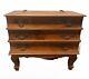 Mahogany Made In Italy Italian Book Style Side Table Chairside Chest