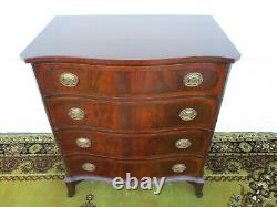 Mahogany chest charak furniture sheraton dresser federal cabinet superb uship