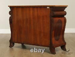 Maitland Smith Flame Mahogany Chest of Drawers