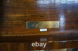 Maitland Smith William & Mary Mahogany Highboy Tall Chest of Drawers on Stand