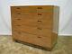 Mid Century Ed Wormley for Dunbar Bleached Mahogany Chest with Drop Down Desk
