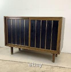 Mid-Century Sliding Front Chest by Harvey Probber