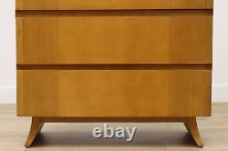 Midcentury Modern Vintage Mahogany Tall Chest Dresser, Rway #47290