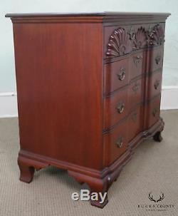 Nathan Margolis Townsend Style Newport Style Block and Shell Carved Chest